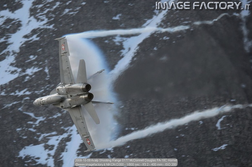 2008-10-09 Axalp Shooting Range 0177 McDonnell Douglas FA-18C Hornet